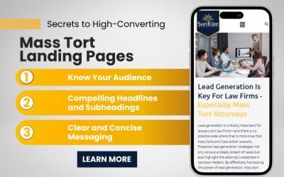 PPC Success: Secrets to High-Converting Mass Tort Landing Pages