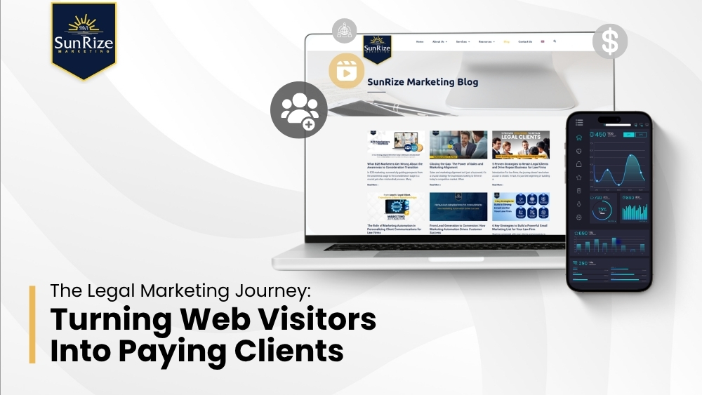 The Legal Marketing Journey: Turning Web Visitors Into Paying Clients